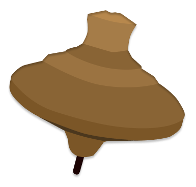 Gasing Kayu Tradisional